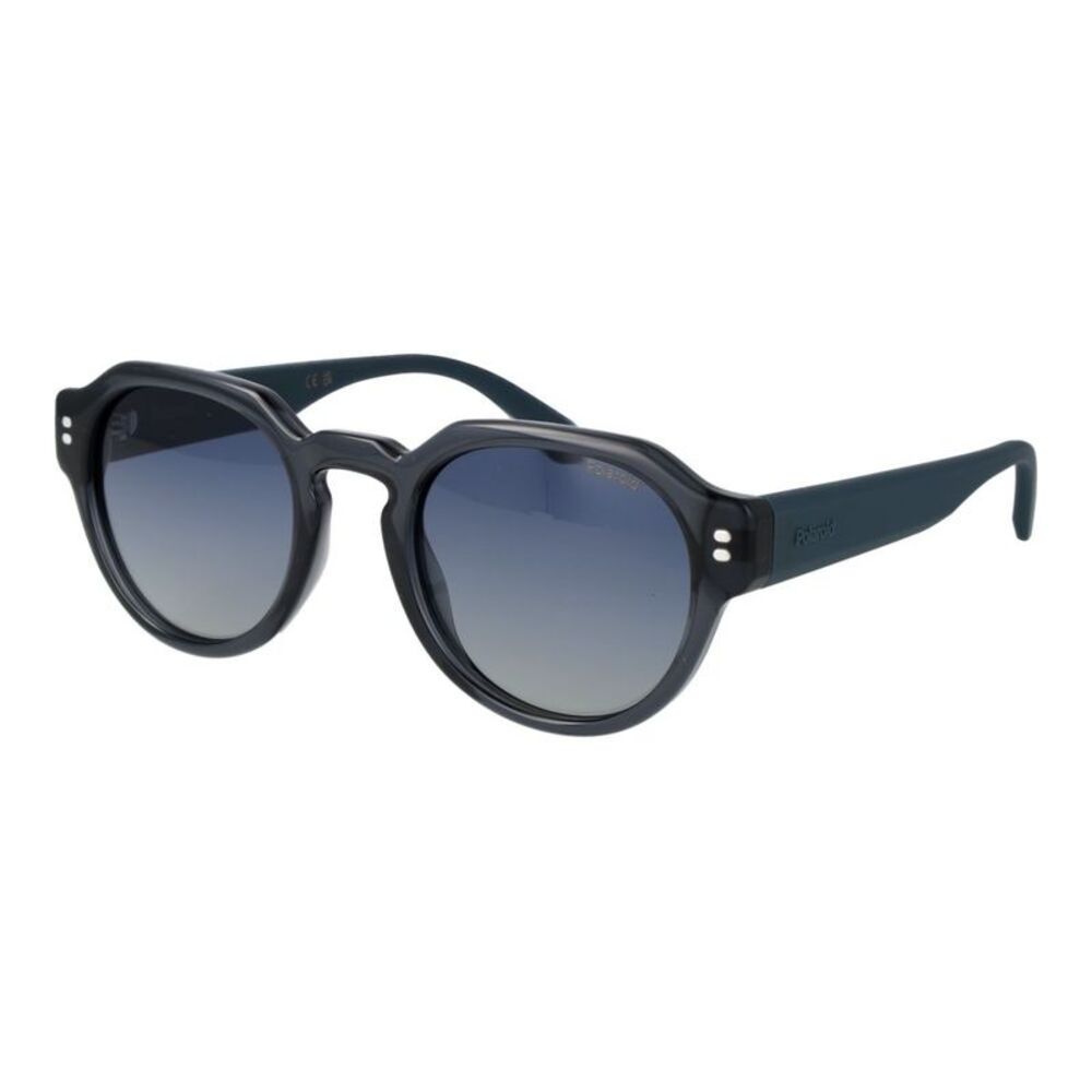 Polaroid Blue Polycarbonate Men's Sunglasses